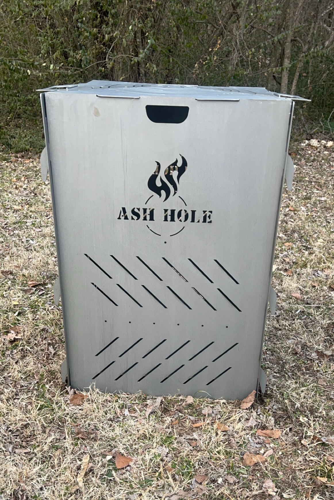 Ash-Hole Portable Burn Barrel